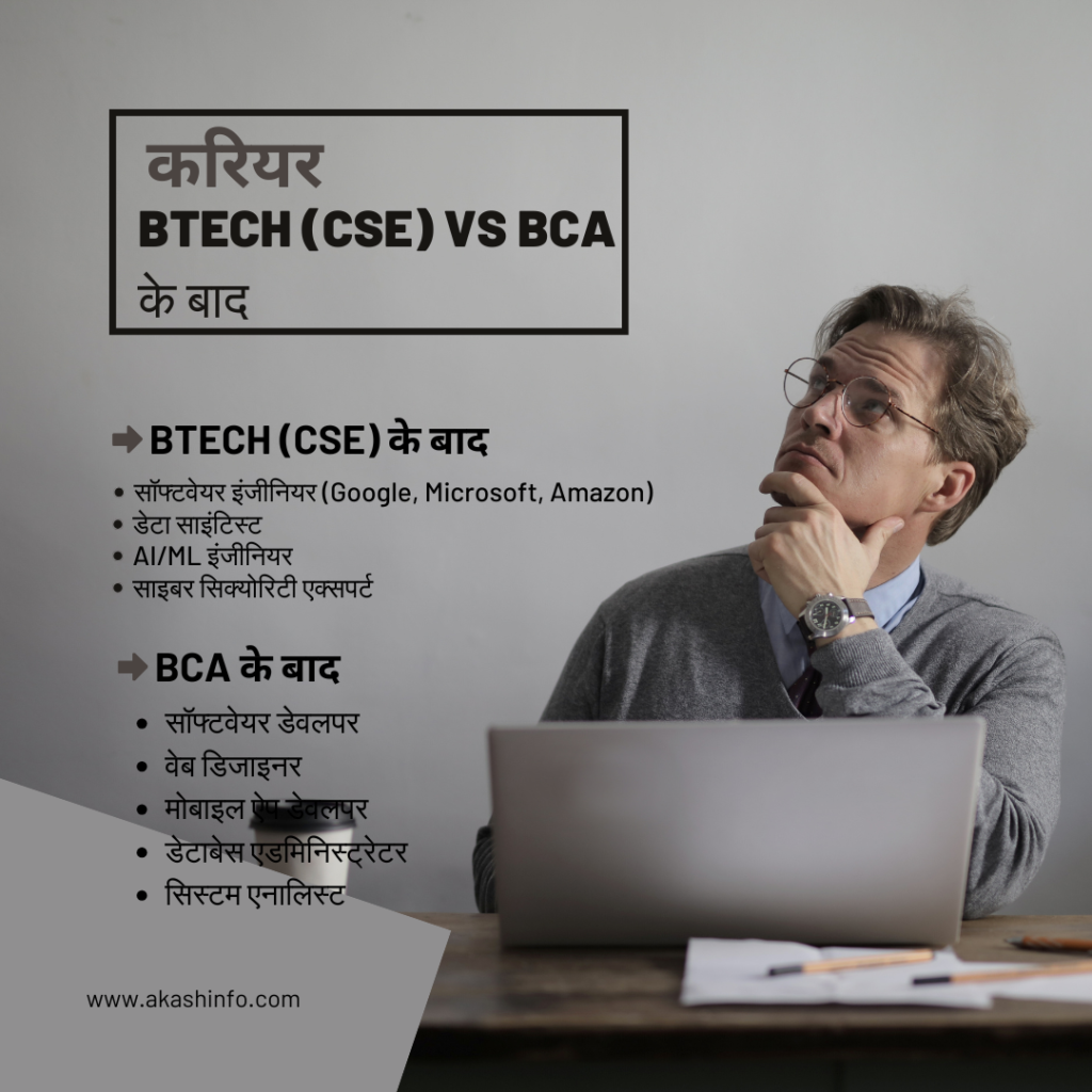 BTech vs BCA